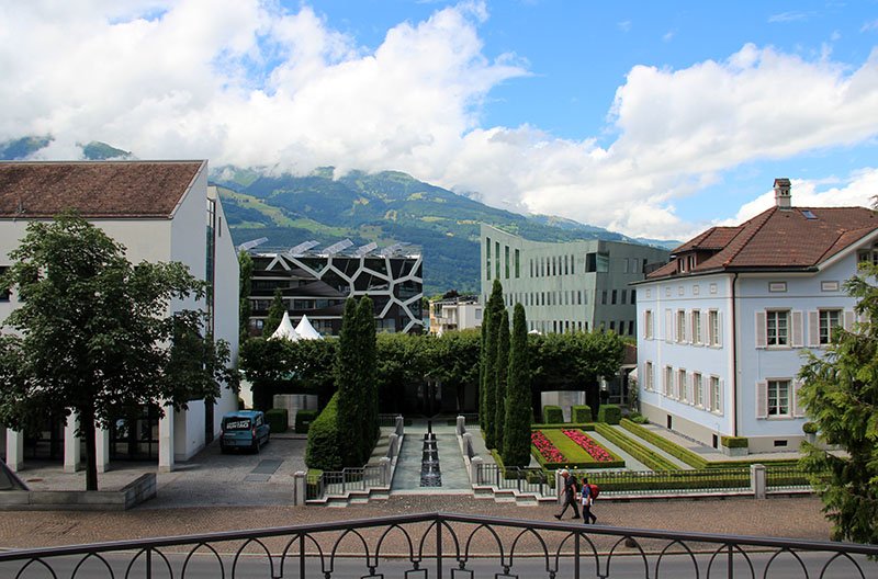 rua em vaduz liechtenstein