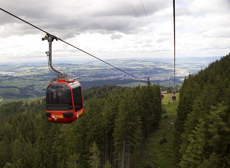 teleferico na suica pilatus lucerne