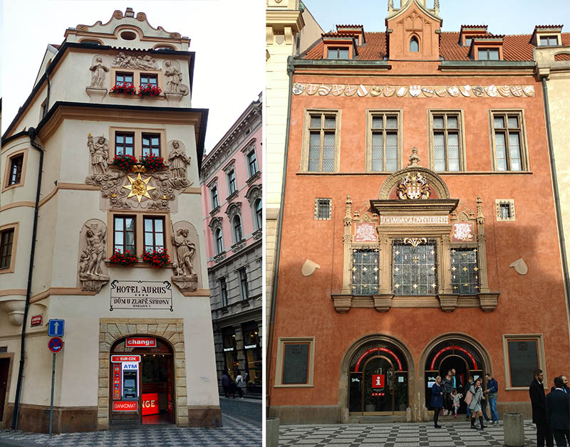 predios em praga arquitetura