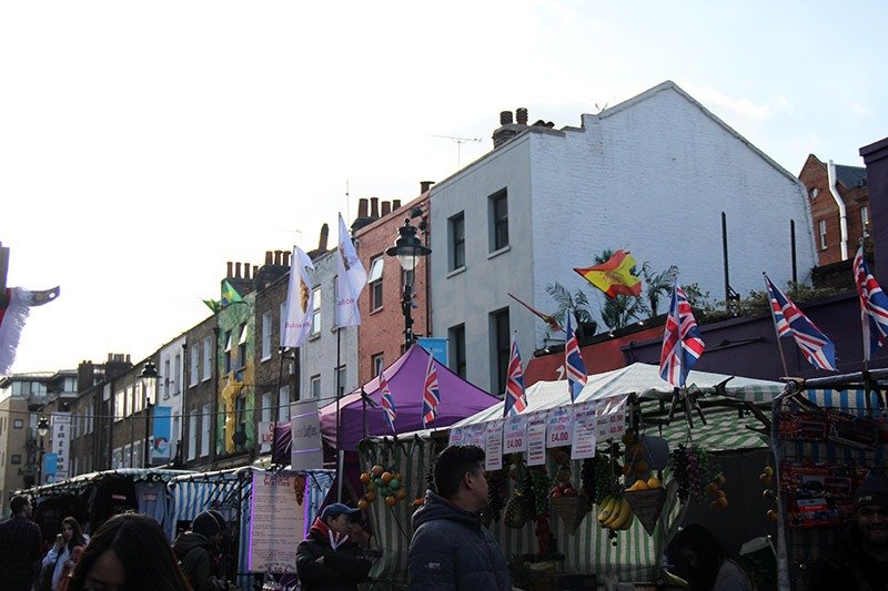 comida de rua em londres camden town
